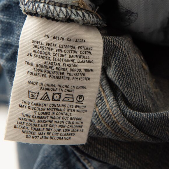 Anthropologie Pilcro Hyphen Jeans Gold Sequins Cropped Cuff Size 29 Petite - Picture 7 of 8